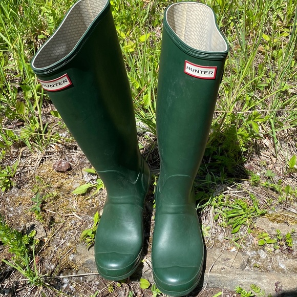 Original Tall Green Hunter Boots - Picture 4 of 6